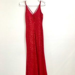 B. Darlin Red Dazzling Dress